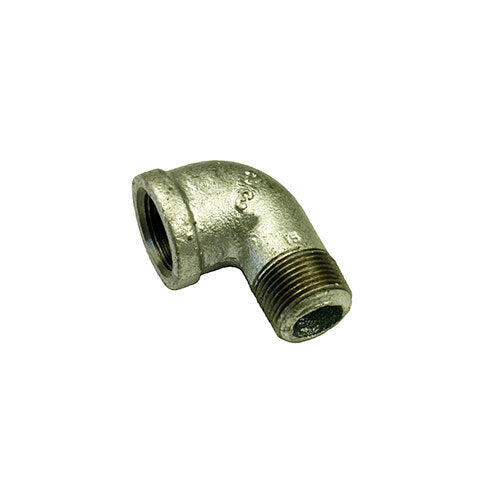 AAP 4" (100mm) 90° M/F Reducing Elbow Gal Malleable Iron LEMF94