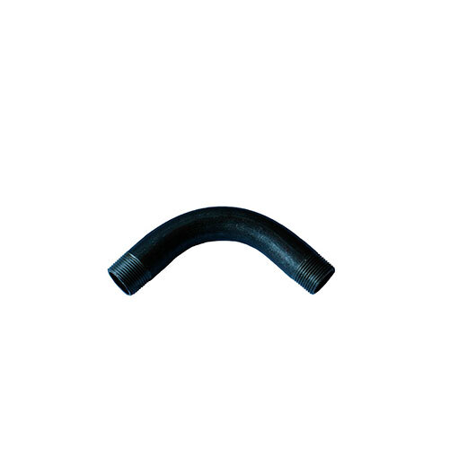 AAP 4" (100mm) x 381mm 90deg Steel Bend M/M Black Steel SBD94