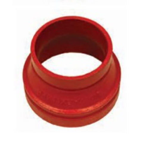 AAP 4 x 3" Roll Groove Concentric Reducer - Painted GCR9480