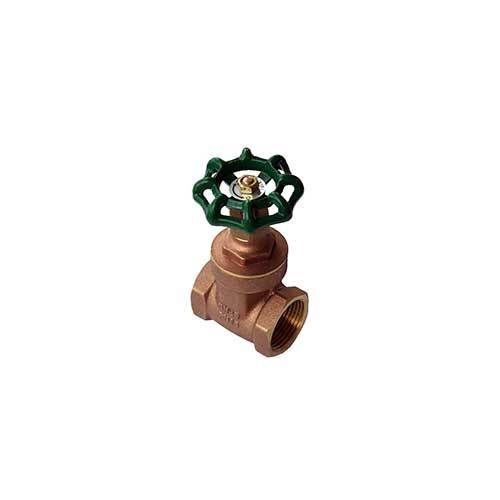 AAP 40mm, 1-1/2" DR Brass Gate Valve Watermark Approved VBG40T