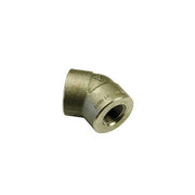 AAP 45deg Threaded Elbow F/F - BSPT Black - AIMS Industrial Supplies