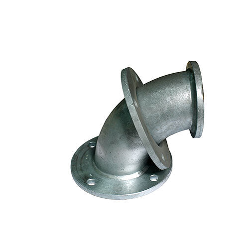 AAP 6" Loose Flanged 90° Elbow Type-D (STD) Galvanised IEL90-150H