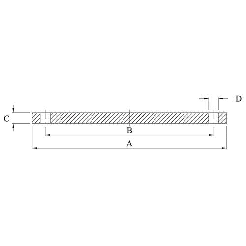 AAP Blind Flat Faced Flange PN21 - AIMS Industrial Supplies
