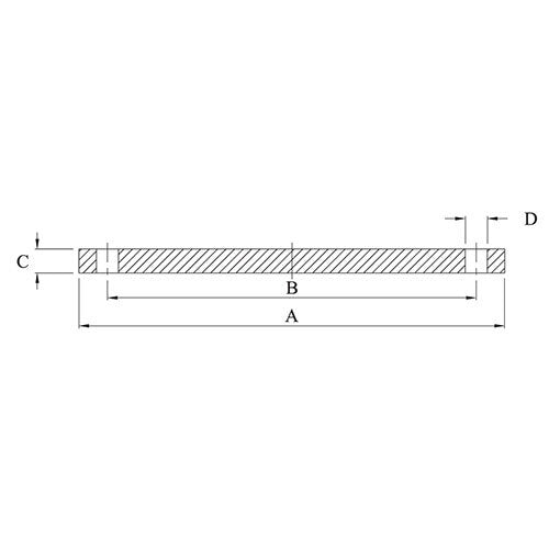 AAP Blind Flat Faced Flange PN352