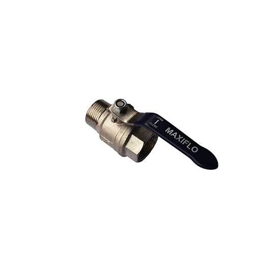 AAP Brass Ball Valve Male/Female SS Lever - AIMS Industrial Supplies