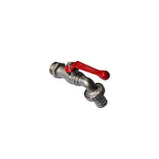 AAP Brass Bib Cock w/ SS Locking Lever - AIMS Industrial Supplies