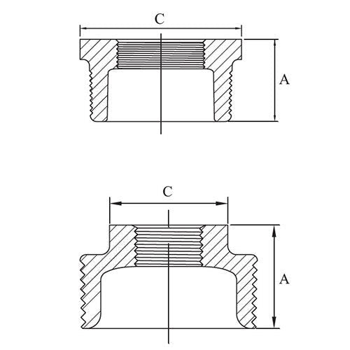 AAP Bushes - Stainless Steel 316 - AIMS Industrial Supplies