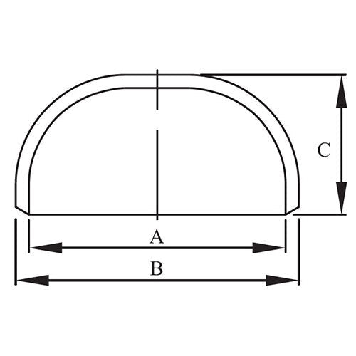 AAP Cap Buttweld 316/316L SS Sch 40 - AIMS Industrial Supplies