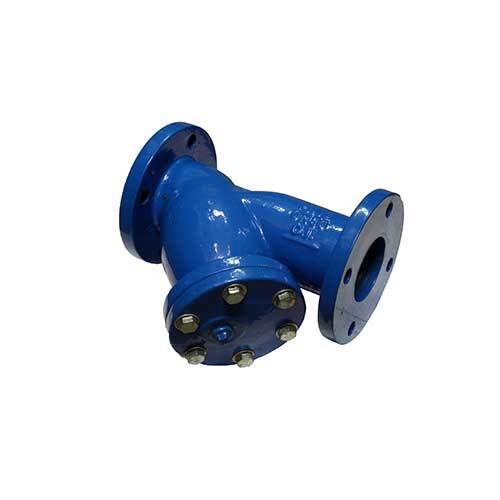 AAP Cast Iron Y Strainer Flanged Table - E - AIMS Industrial Supplies