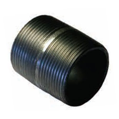 AAP Close Nipple Black Steel1