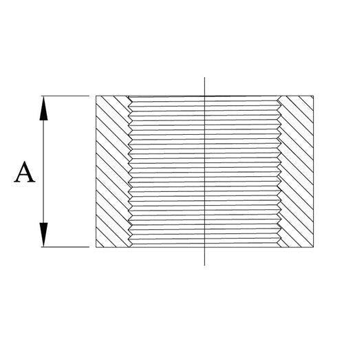 AAP Coupling - BSP 316 Stainless Steel - AIMS Industrial Supplies