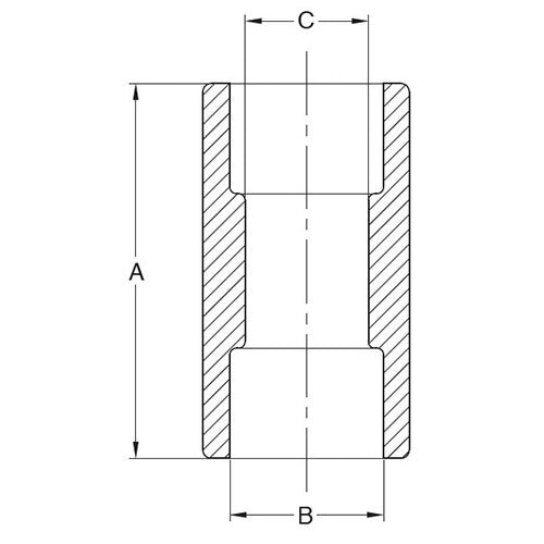 AAP Coupling Socket Weld - Stainless 3162