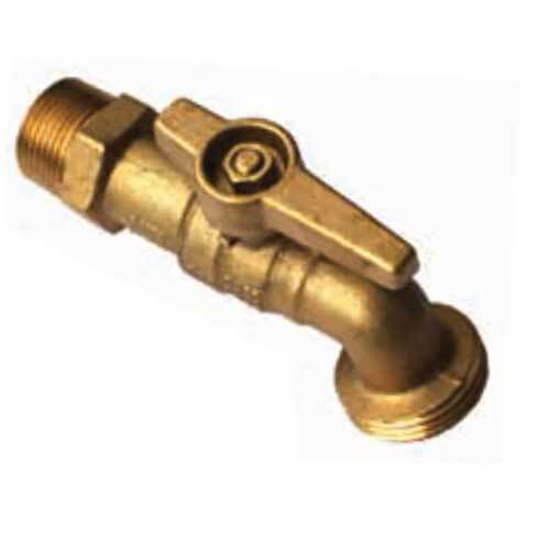 AAP DR Brass Ball Cock T-Lever Brass1