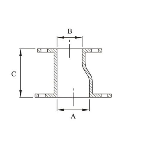 AAP Flange Eccentric Reducer Type-D Galvanised2