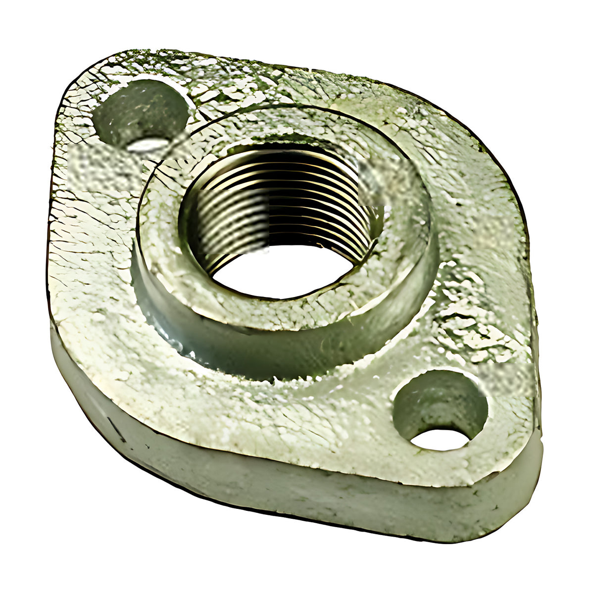 AAP Flange Oval Galvanised Malleable