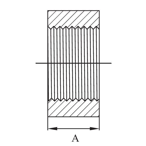 AAP Half Coupling - BSP 316 Stainless Steel2