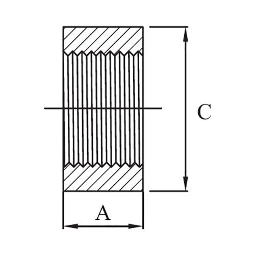 AAP Half Socket Black Steel - AIMS Industrial Supplies