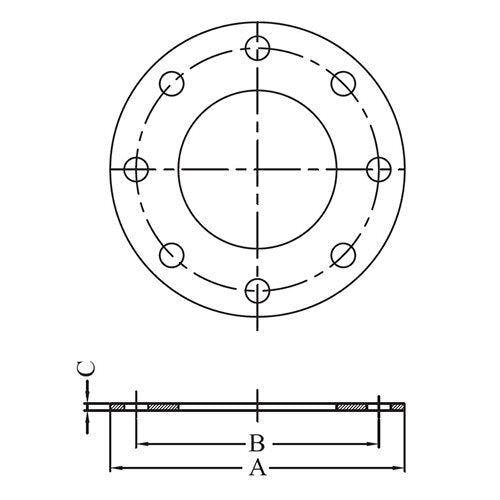 AAP Insertion Gasket - Compressed Fiber Table - E - AIMS Industrial Supplies