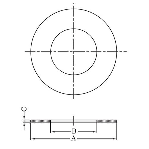 AAP Insertion Gasket - Spiral Wound - AIMS Industrial Supplies