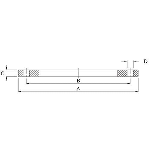AAP Plate Flat Faced Flange PN35 - AIMS Industrial Supplies