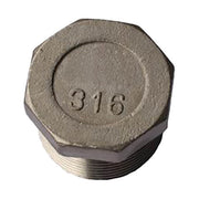 AAP Plug - BSP 316 Stainless Steel