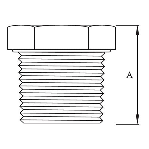 AAP Plug - BSP 316 Stainless Steel2