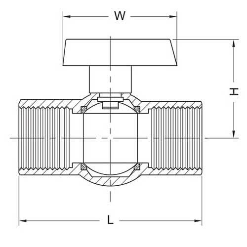 AAP PVC Ball Valve Screwed2