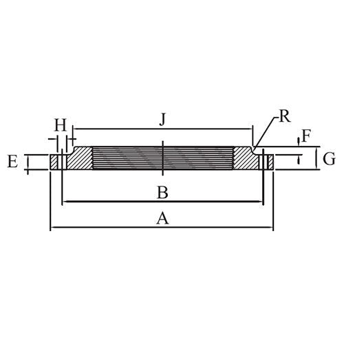 AAP Screwed Forged Flange Table - E - AIMS Industrial Supplies