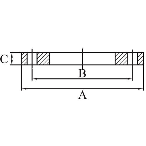AAP Slip On Flanges 316/316L SS Table - E - AIMS Industrial Supplies