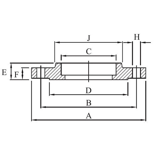 AAP Socket Weld Flange ANSI C3002