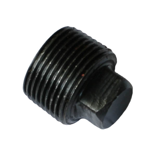 AAP Square Head Plug Black Steel - AIMS Industrial Supplies