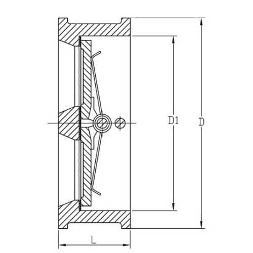AAP Wafer Check Valve - Dual Disc2