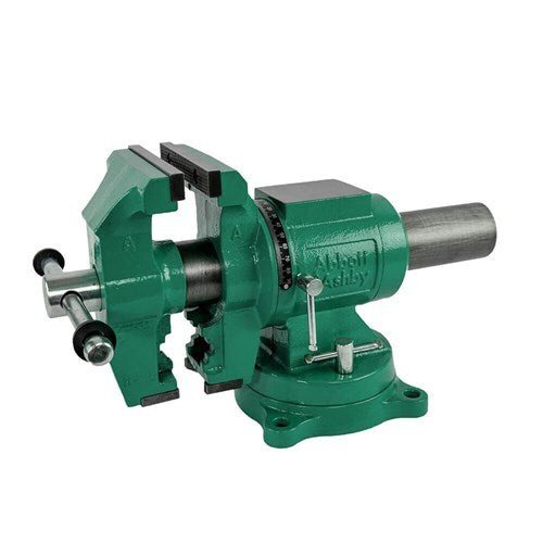 Abbott & Ashby 125mm Universal Bench Vice With 360 Degree Swivel Base - AIMS Industrial Supplies