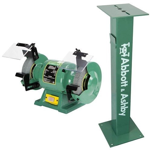 Abbott & Ashby 150mm 6" Bench Grinder With Heavy Duty Pedestal, 280W - AIMS Industrial Supplies