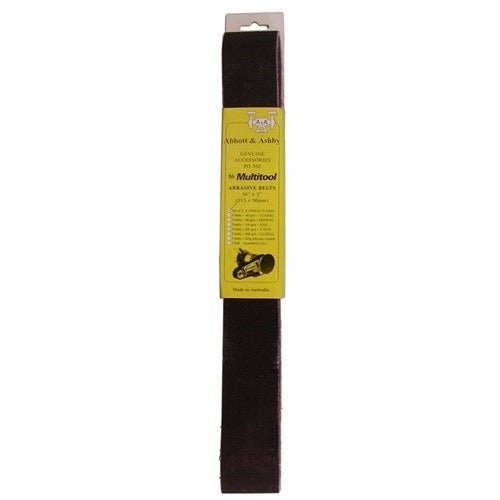 Abbott & Ashby 50 x 915mm Assorted Grit Belt Aluminium Oxide - Pack of 5 - AIMS Industrial Supplies