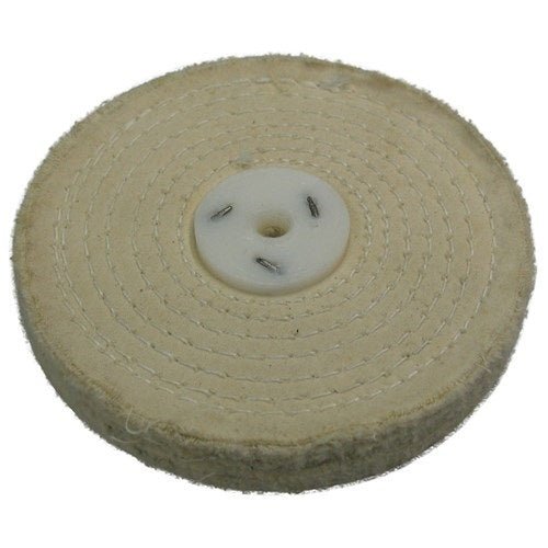 Abbott & Ashby Calico Polishing Mop Loose Stitched - AIMS Industrial Supplies