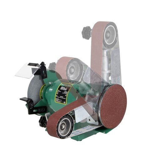 Abbott & Ashby Industrial Grinder W/ Linisher Attachment - AIMS Industrial Supplies