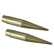 Abbott & Ashby Jeweller Round Spindle Set 12mm Shank LH + RH Suits 6" Bench Grinder - AIMS Industrial Supplies