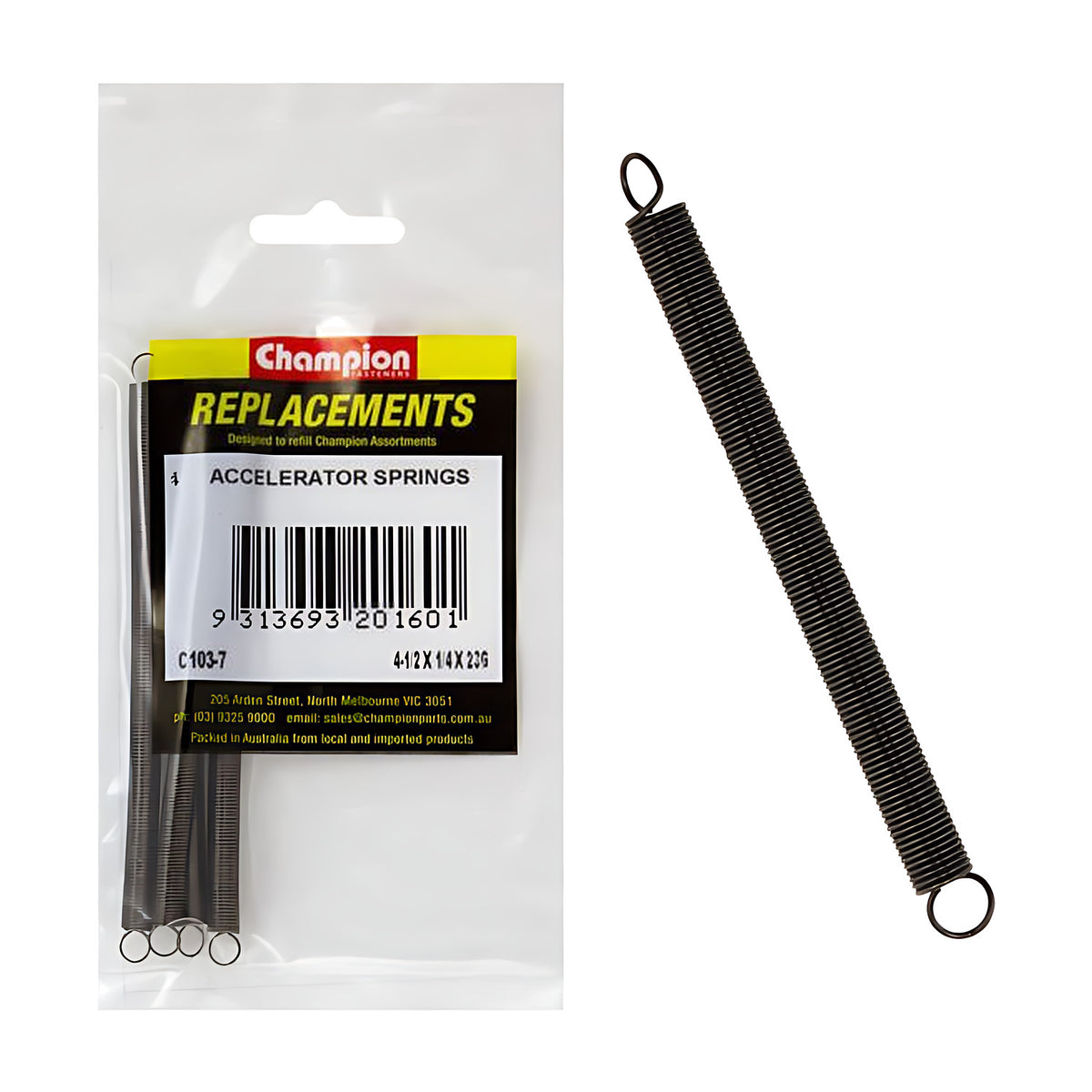 Accelerator Spring Assortment Refill