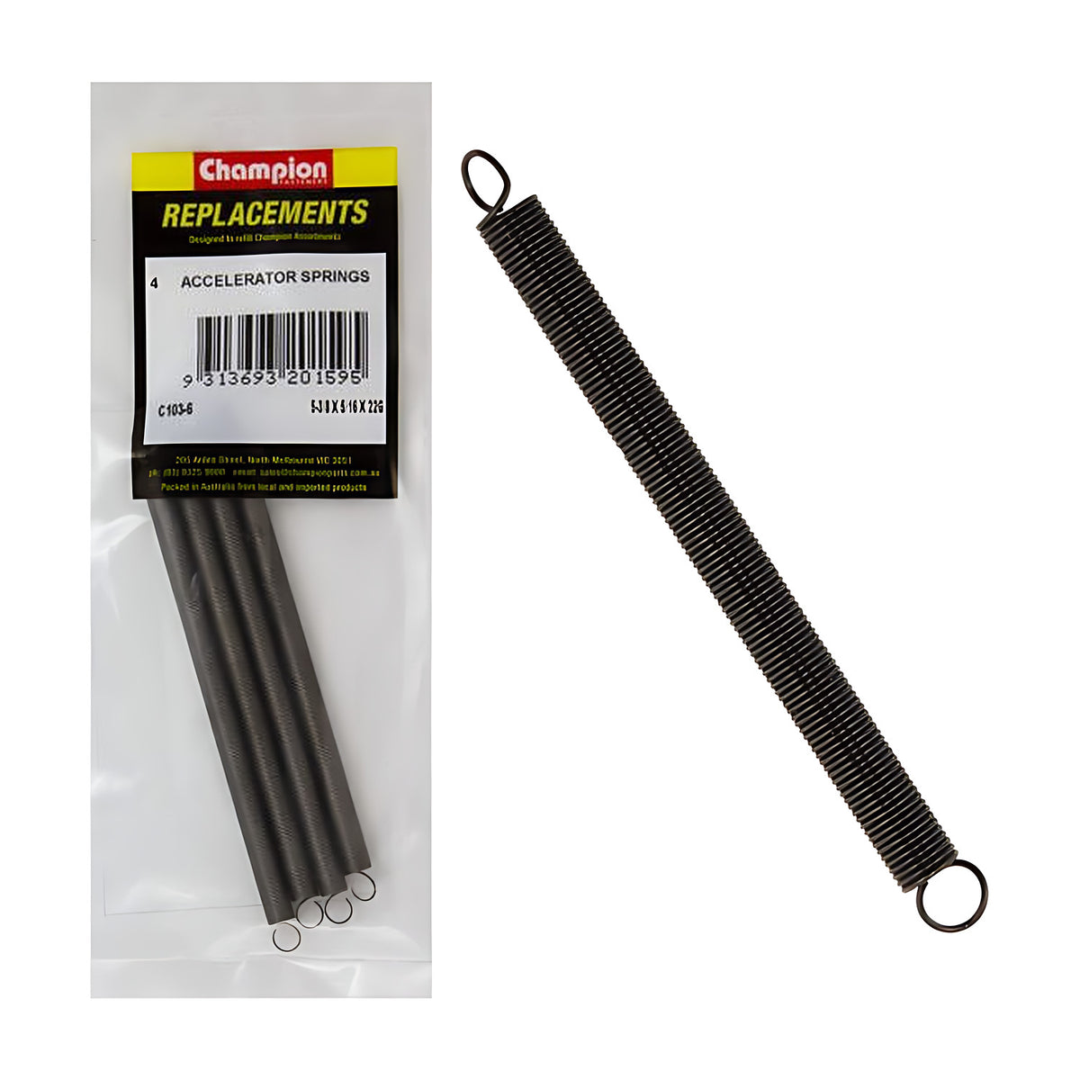 Accelerator Spring Assortment Refill