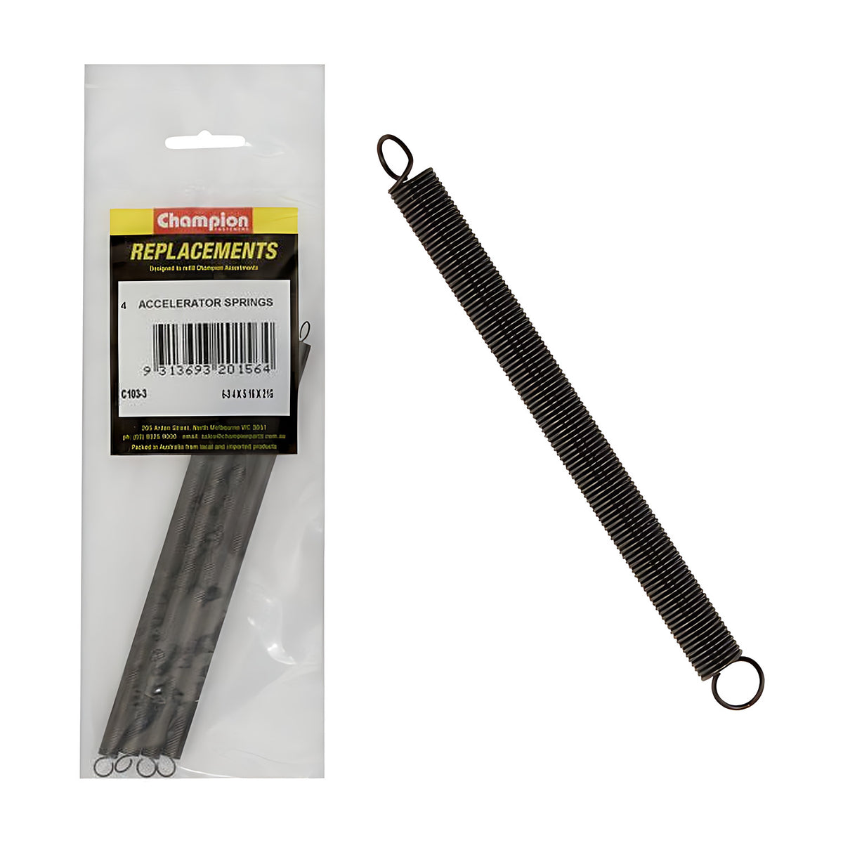 Accelerator Spring Assortment Refill