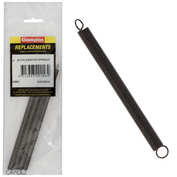 Accelerator Spring Assortment Refill - AIMS Industrial Supplies