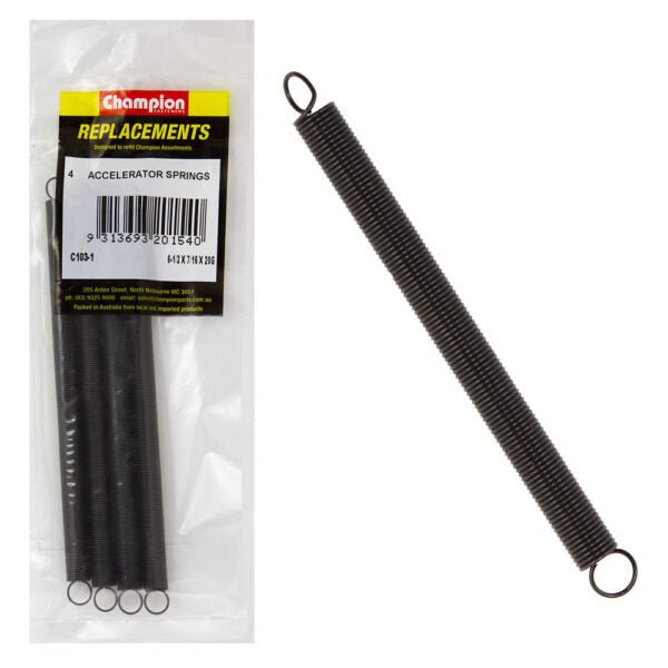 Accelerator Spring Assortment Refill - AIMS Industrial Supplies