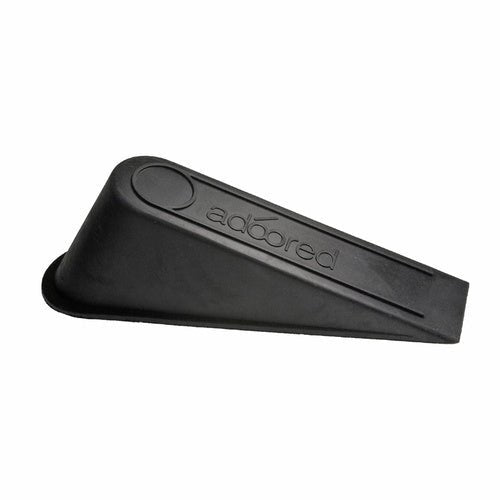 Adoored Rubber Door Wedge Black - AIMS Industrial Supplies