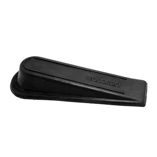 Adoored Rubber Door Wedge Black - AIMS Industrial Supplies