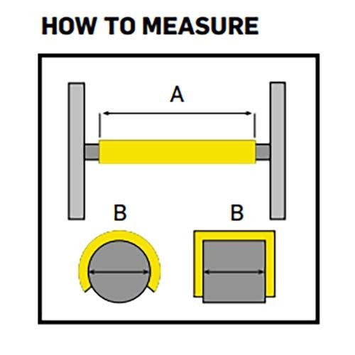 Advance Antislip Ladder Rung Cover Higher Visibility - AIMS Industrial Supplies