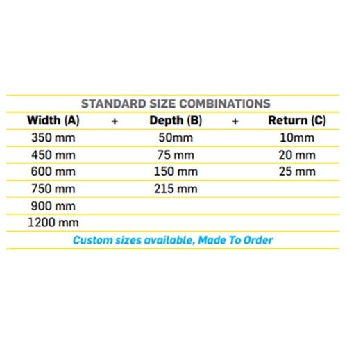 Advance Antislip Stair Nosing Higher Visibility Red