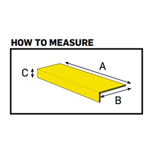 Advance Antislip Stair Nosing Higher Visibility Red