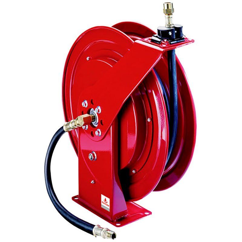 Alemite Open, Heavy Duty, 15mtr x 1/2" Oil Reel 8078-D - AIMS Industrial Supplies