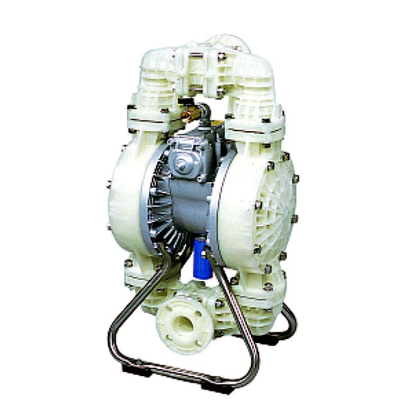 Alemlube 1-1/2" Air Operated Diaphragm Pump Polypropylene 350LPM ALE-40BPS